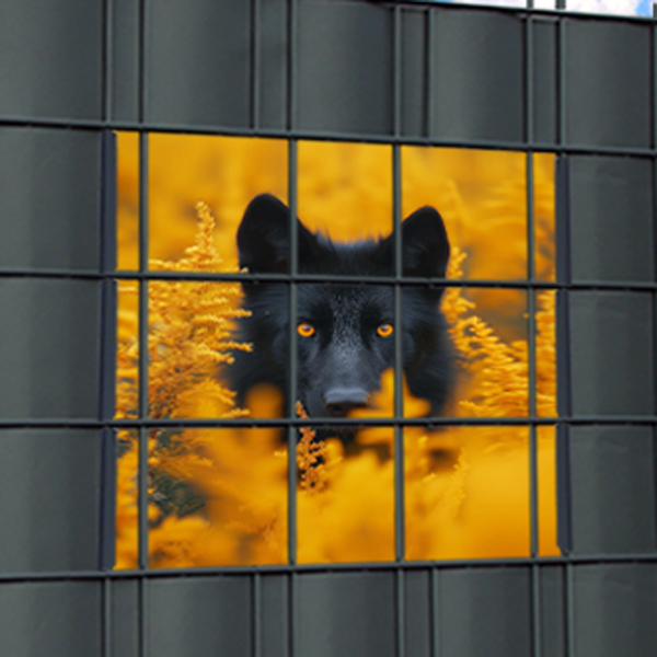 M-tec PRINT® Zaunfenster | Schäferhund