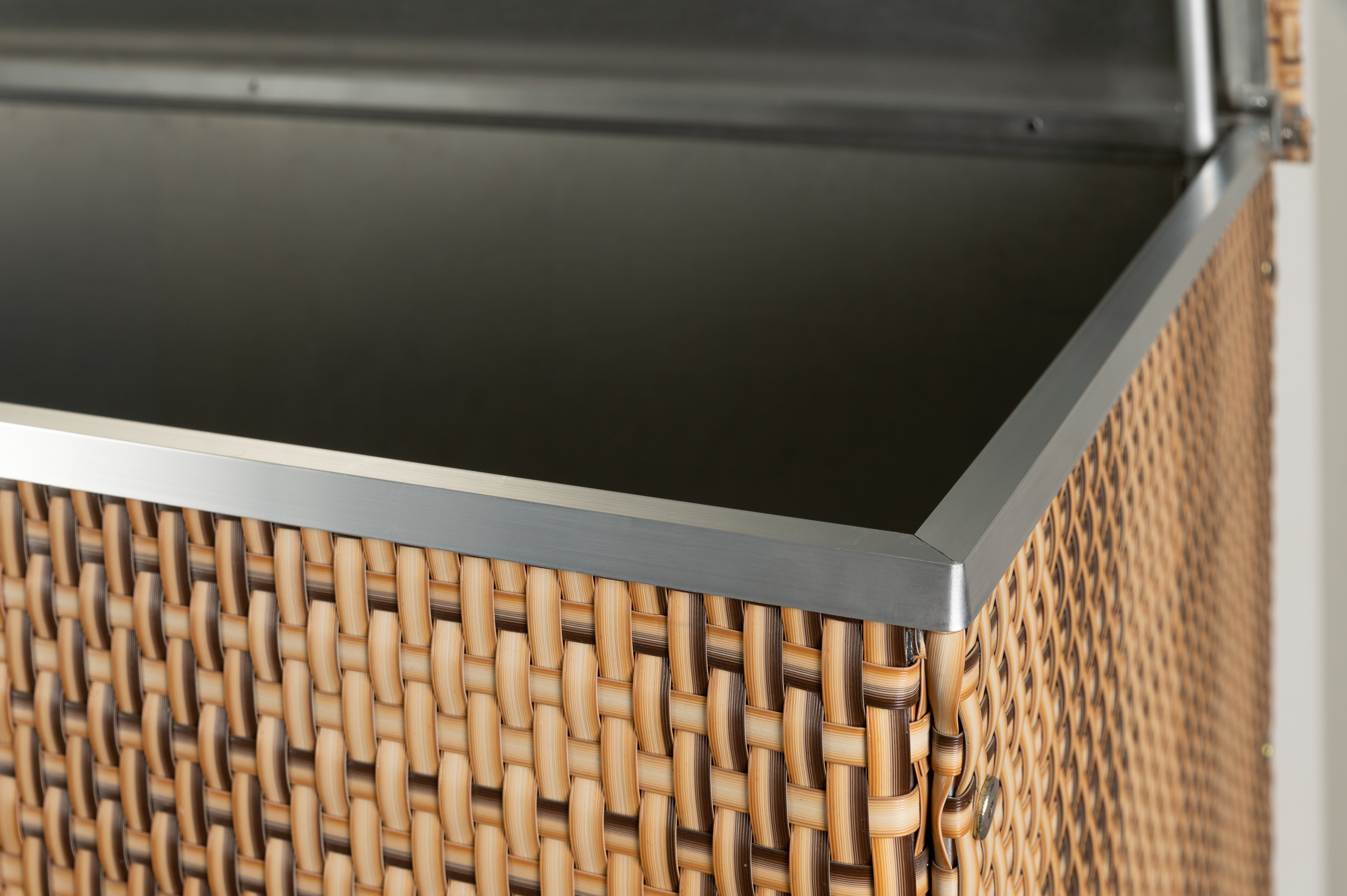 Polyrattan Kissenbox Polyrattan Kissenbox