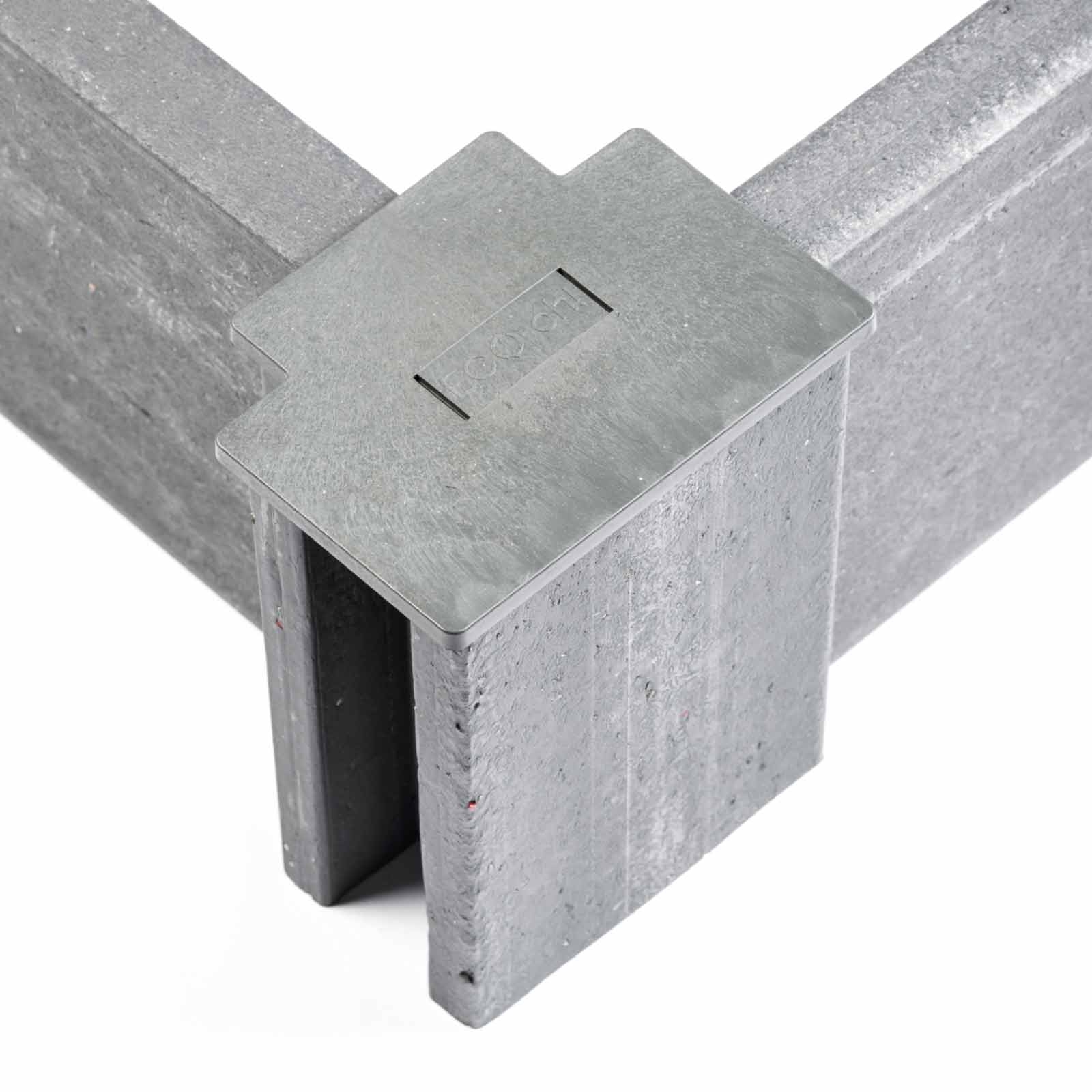 Abdeckkappen für Eckprofil 4er Pack