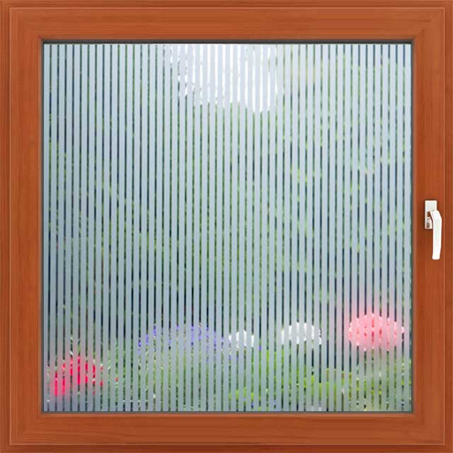 Dekorfolie für Fenster vertikal-1,524 x 1,50 m