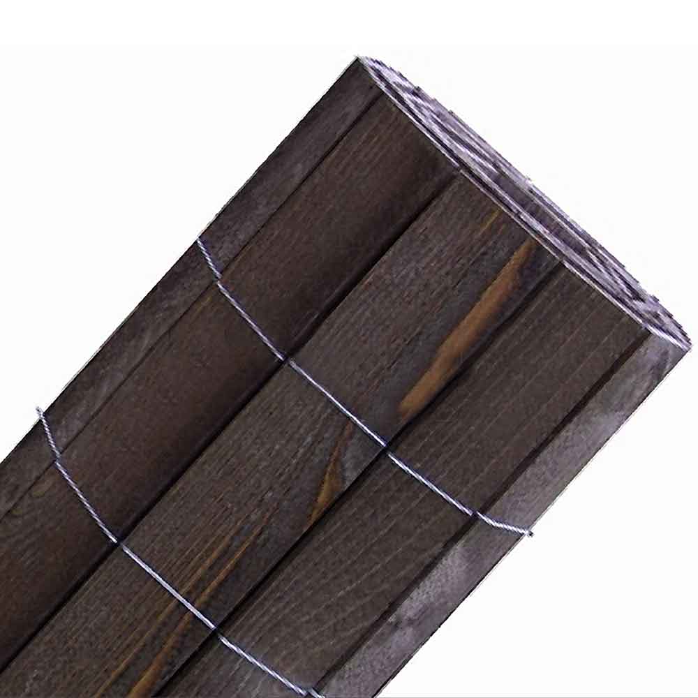 NOOR Naturmatte Fichtenholz B/H  2,00 x 2,00m