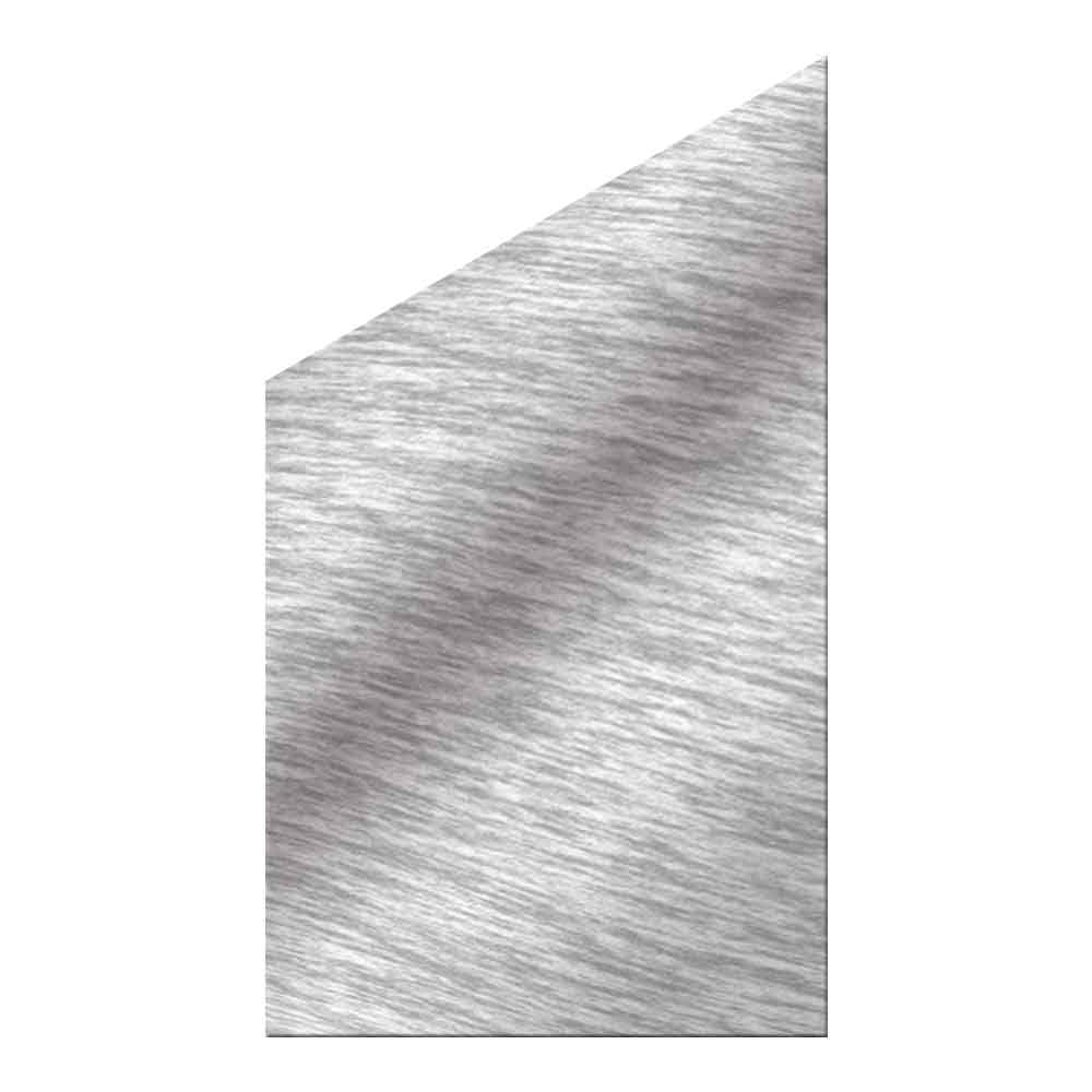  Glasscheibe Glaswand System Vetro schräg Struktur Chinchilla 103 x 120|180 cm
