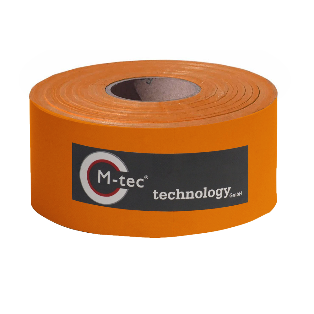 M-tec Profi-line ® Sichtschutz Hell-Orange |  9,5cm x 65m Sonderprodukt
