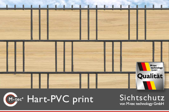 M-tec print - Hart-PVC Streifen mit Motiv M-tec print - Hart-PVC Streifen mit Motiv