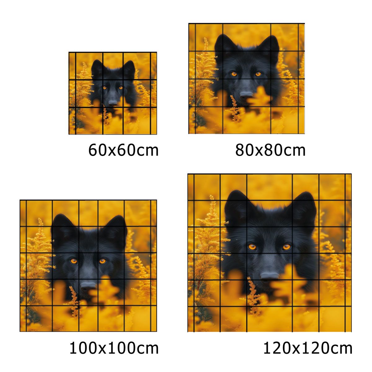 M-tec PRINT® Zaunfenster | Schäferhund M-tec PRINT® Zaunfenster | Schäferhund