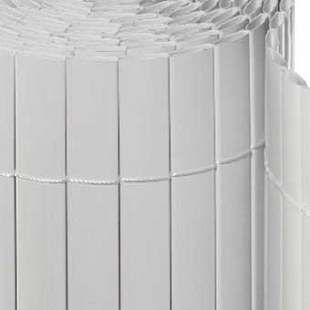 Sichtschutzmatte PVC 1,80 x 3,00 m-weiß Sichtschutzmatte PVC 1,80 x 3,00 m-weiß
