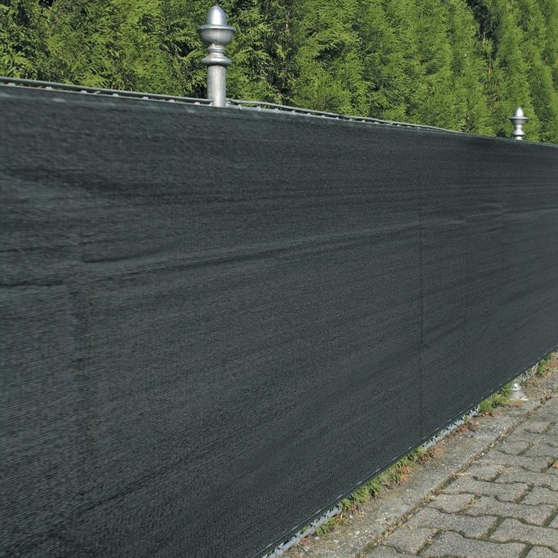 Zaunblende winddurchlässig-anthrazit-1,80 x 50,00 m Zaunblende winddurchlässig-anthrazit-1,80 x 50,00 m