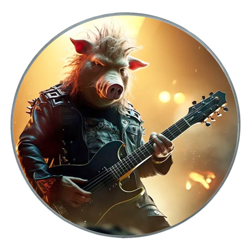 M-tec print® Bass Drum Fell - Heavy Metal Motiv M-tec print® Bass Drum Fell - Heavy Metal Motiv